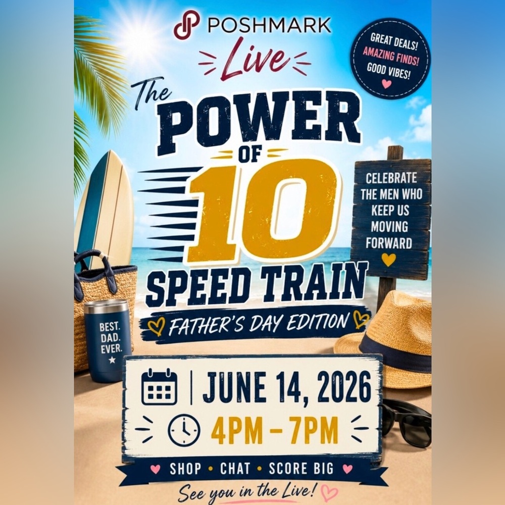 JUNE 14th THE POWER OF 10 SPEED TRAIN